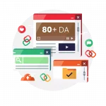 80+ DA Backlinks – Dofollow